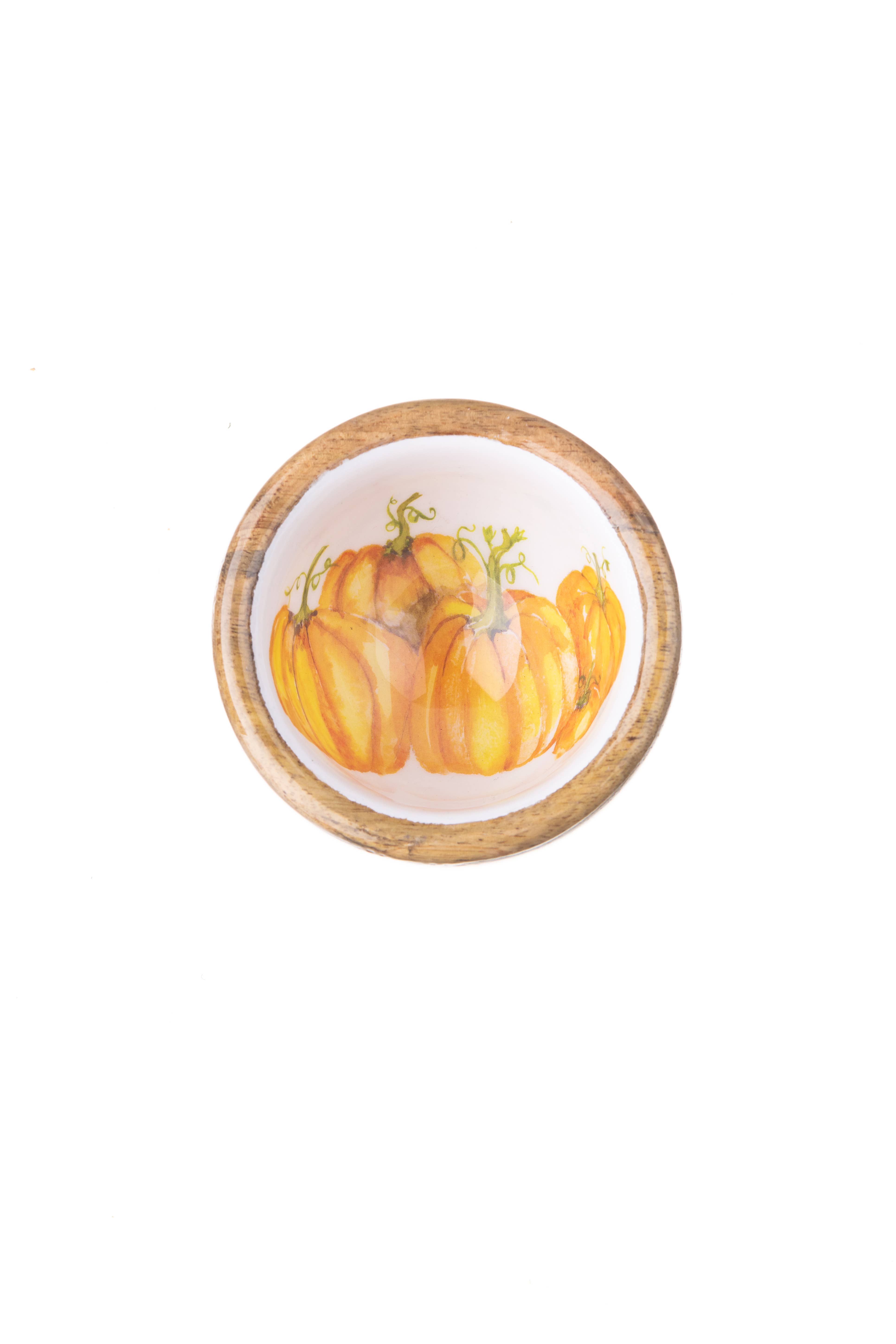 Shoeless Joe Ltd - Wholesale Decorative Plate/Dish/Bowl - Pumpkin Patch Nut Bowl