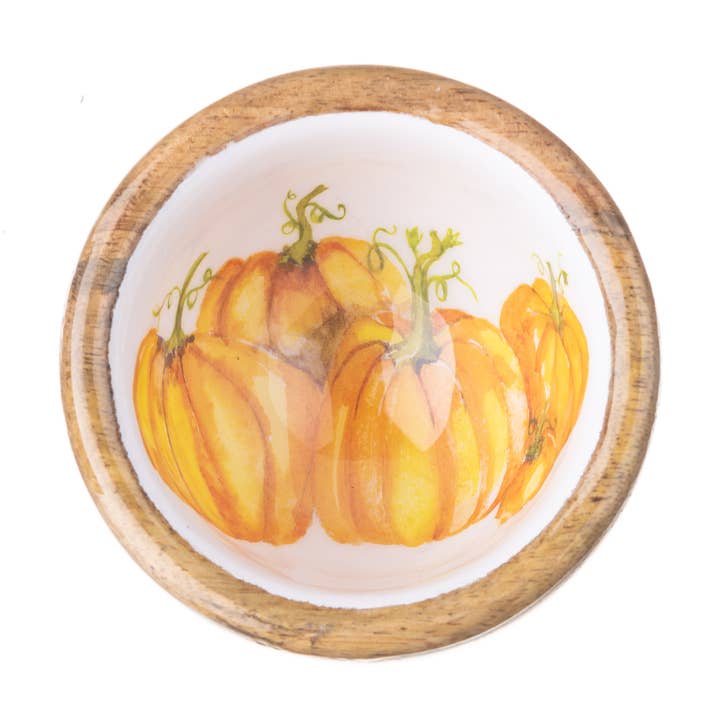 Shoeless Joe Ltd - Wholesale Decorative Plate/Dish/Bowl - Pumpkin Patch Nut Bowl0