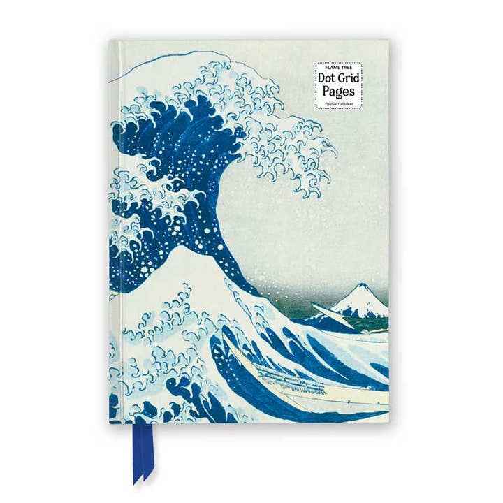 Katsushika Hokusai: The Great Wave (Foiled Dot Grid Journal) by for wholesale by Simon & Schuster