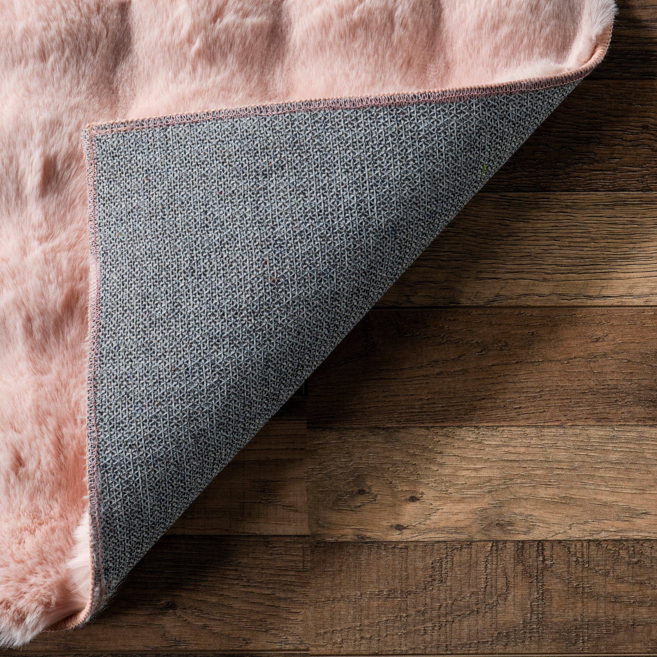 nuLOOM - Wholesale Area Rug - Jeni Solid Faux Rabbit Machine Washable Area Rug52