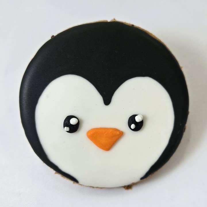 Penguin Cookie - Large for wholesale by The Doggie Express