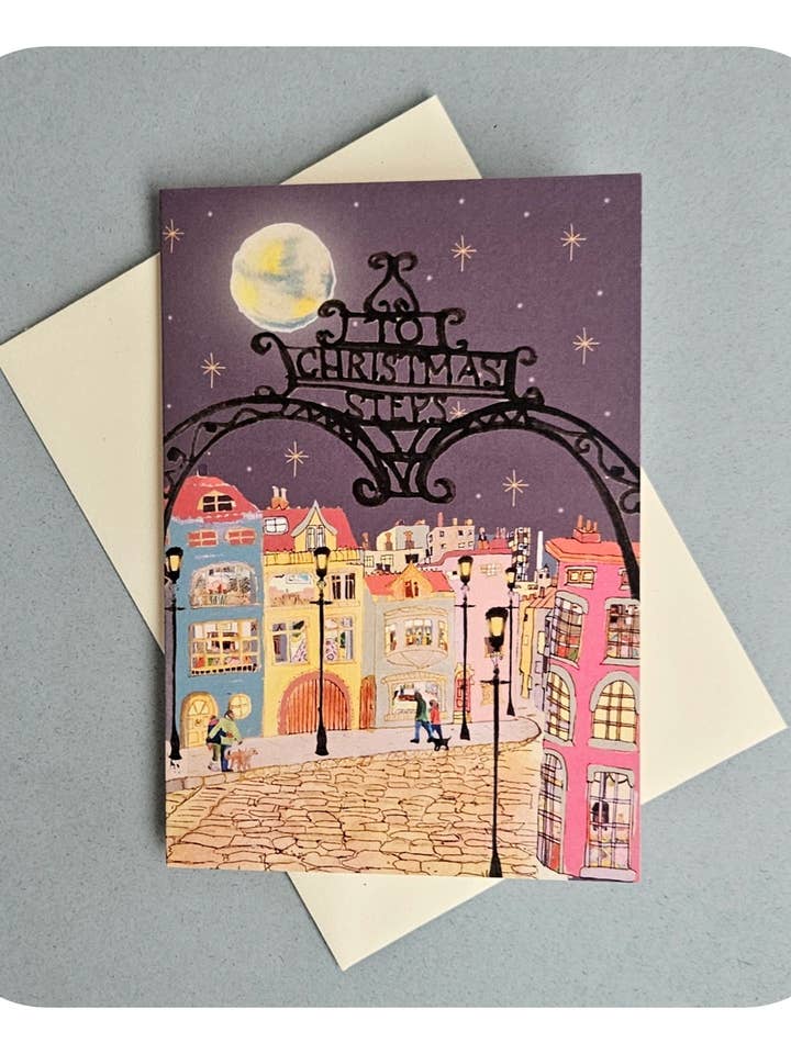 Bristol Christmas Card for wholesale by Wildflower cards