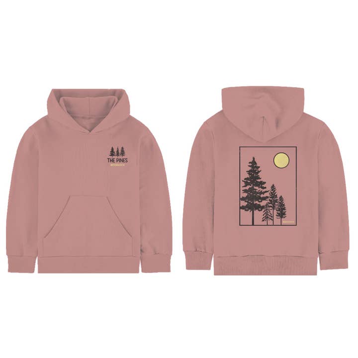 SWEAT À CAPUCHE JEUNESSE WOODLOCH THE PINES - ROSE pour la vente par Port 213