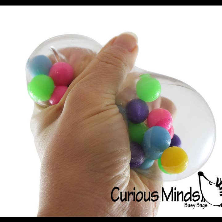 Curious Minds Toys - Wholesale Fidget Toy - Kids - 1 Molecule DNA Balls 2.33" -Squishy Fidget Ball - Unique