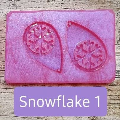 Mr Resin – wholesale Craft supplies – Christmas Earring Pendant Silicone Mould3