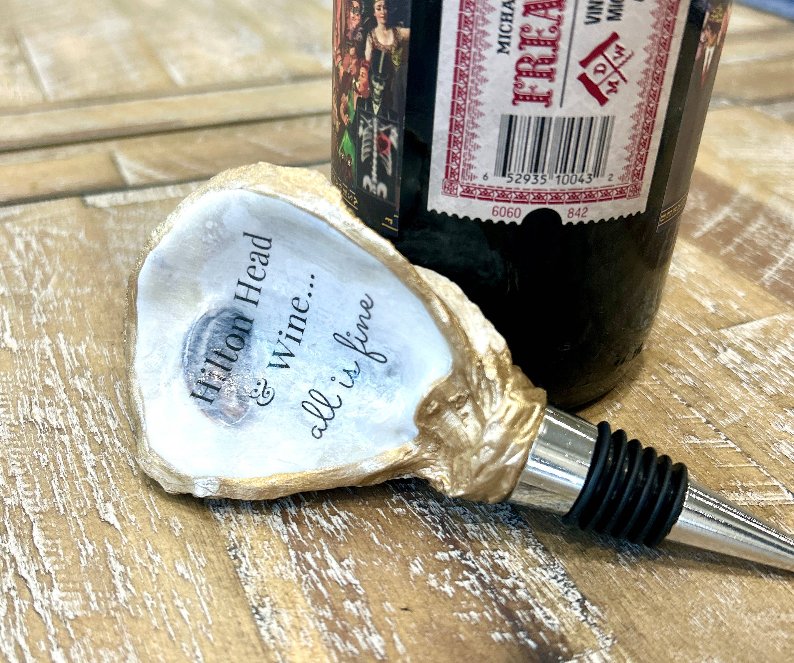 Coast and Cork - Venta al por mayor Tapones de vino - Hilton Head y vino... todo está bien / Tapón de botella, corcho3