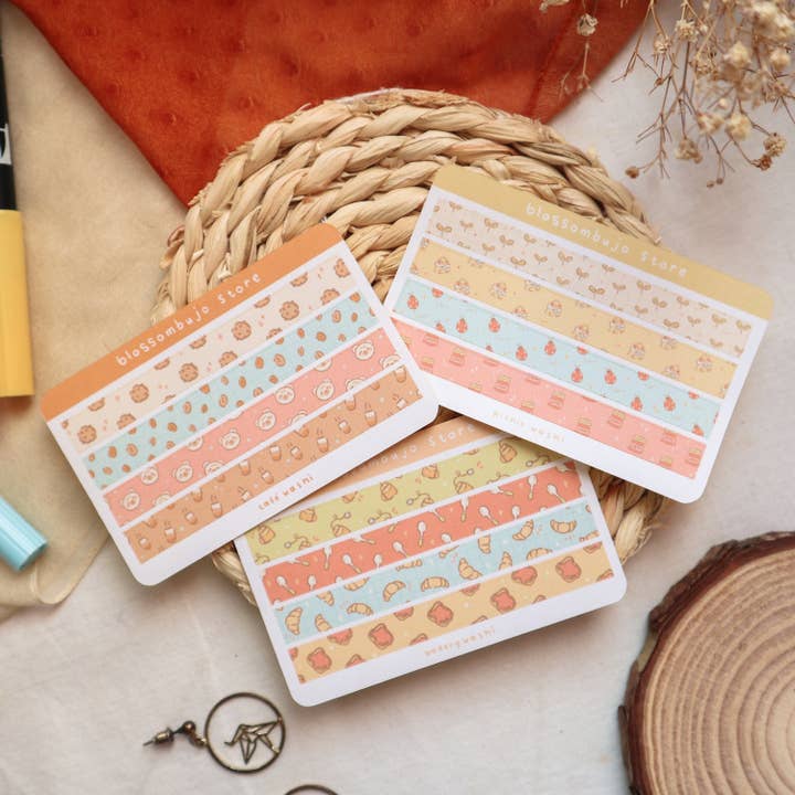 Stickersheet Washi Stripes for engroshandel hos BlossomBujo Store