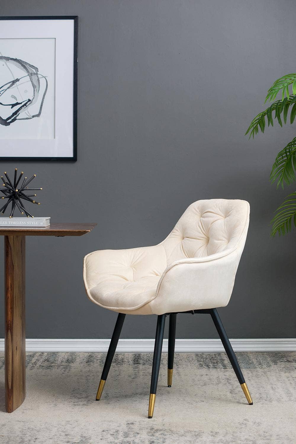 A&B Home Group Inc. - Wholesale Chair - S/2 23.5x25x34.5" Dining Chair - White2