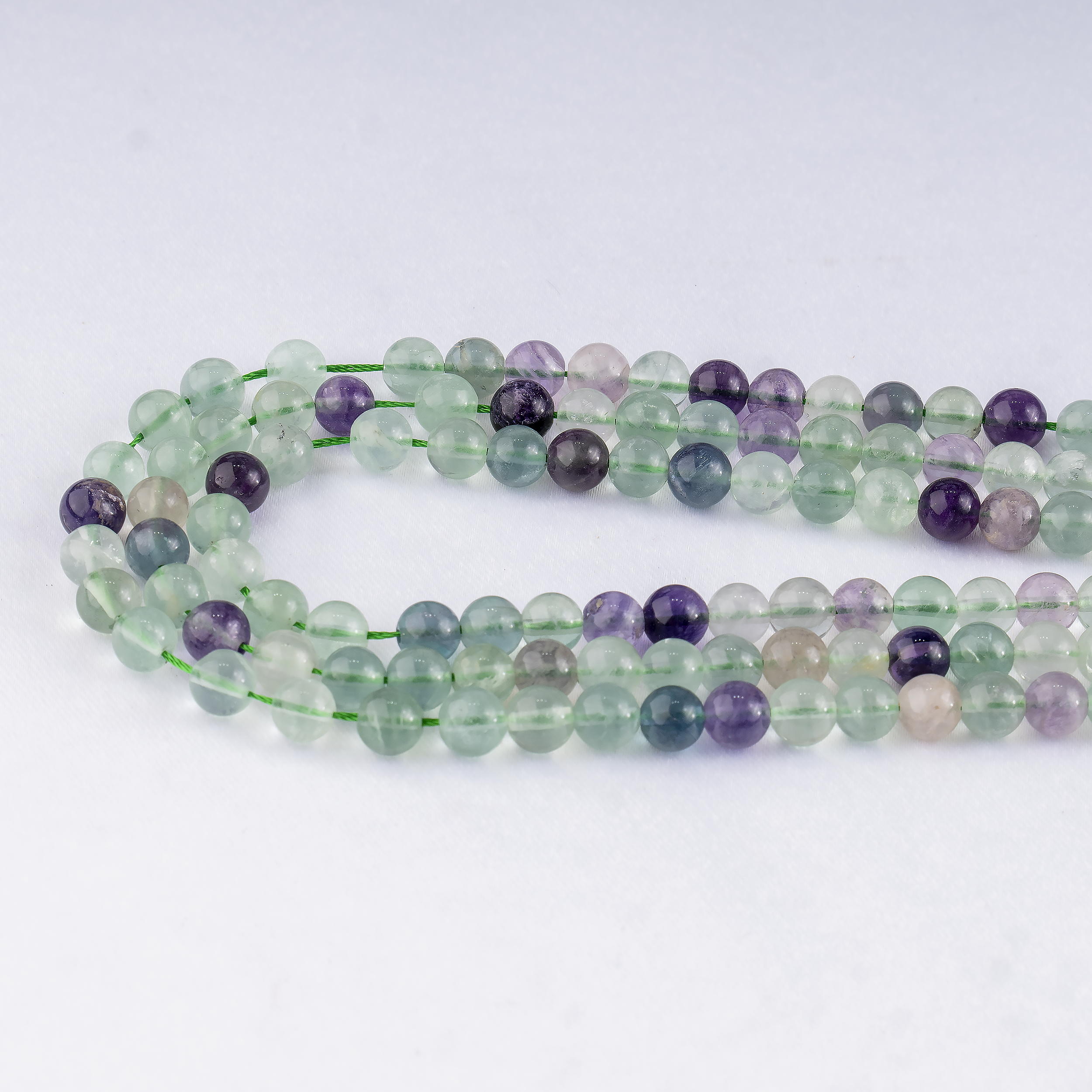 Soothing Crystals Beads - Wholesale Beads - Crystal Jewelry Beads | Multi Fluorite  | Gemstone Beads5
