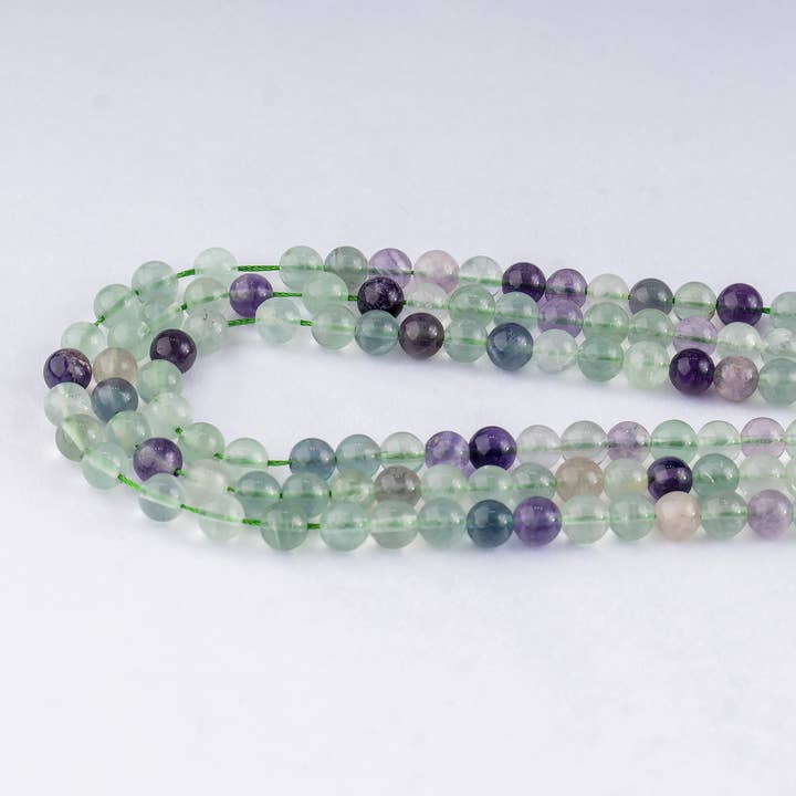 Soothing Crystals Beads - Wholesale Beads - Crystal Jewelry Beads | Multi Fluorite | Gemstone Beads5