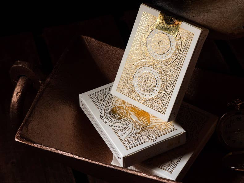 Cardshouse - Wholesale Playing Cards - Theory11 Tycoon Cards (White)1