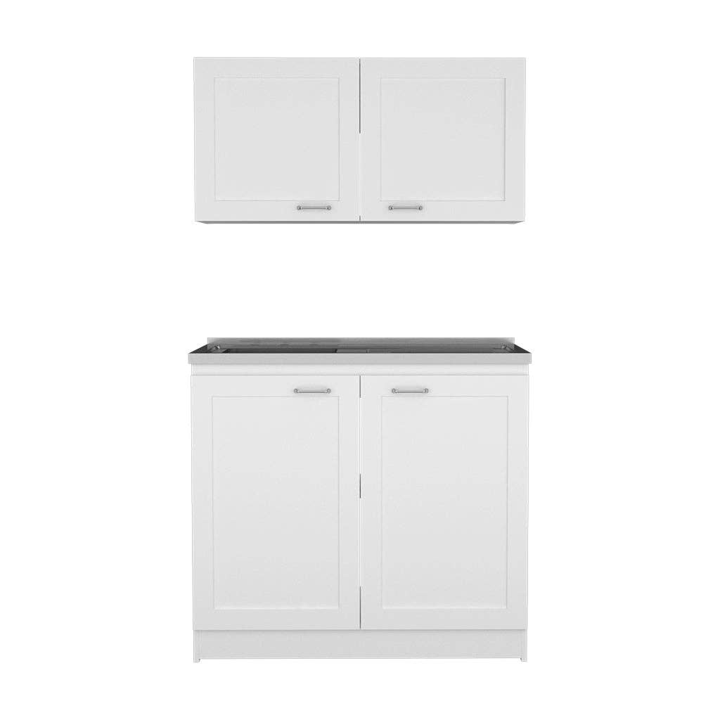Blank Zurich Kitchen Set, with Lower and Upper Furniture for wholesale on Faire1