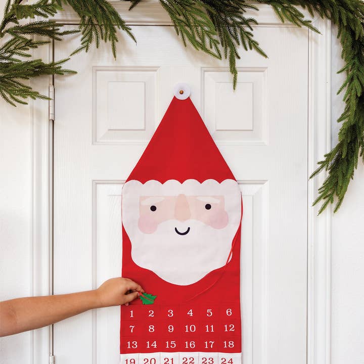 My Mind’s Eye - Wholesale Advent Calendar - PLHB175 - Santa Canvas Advent Calendar