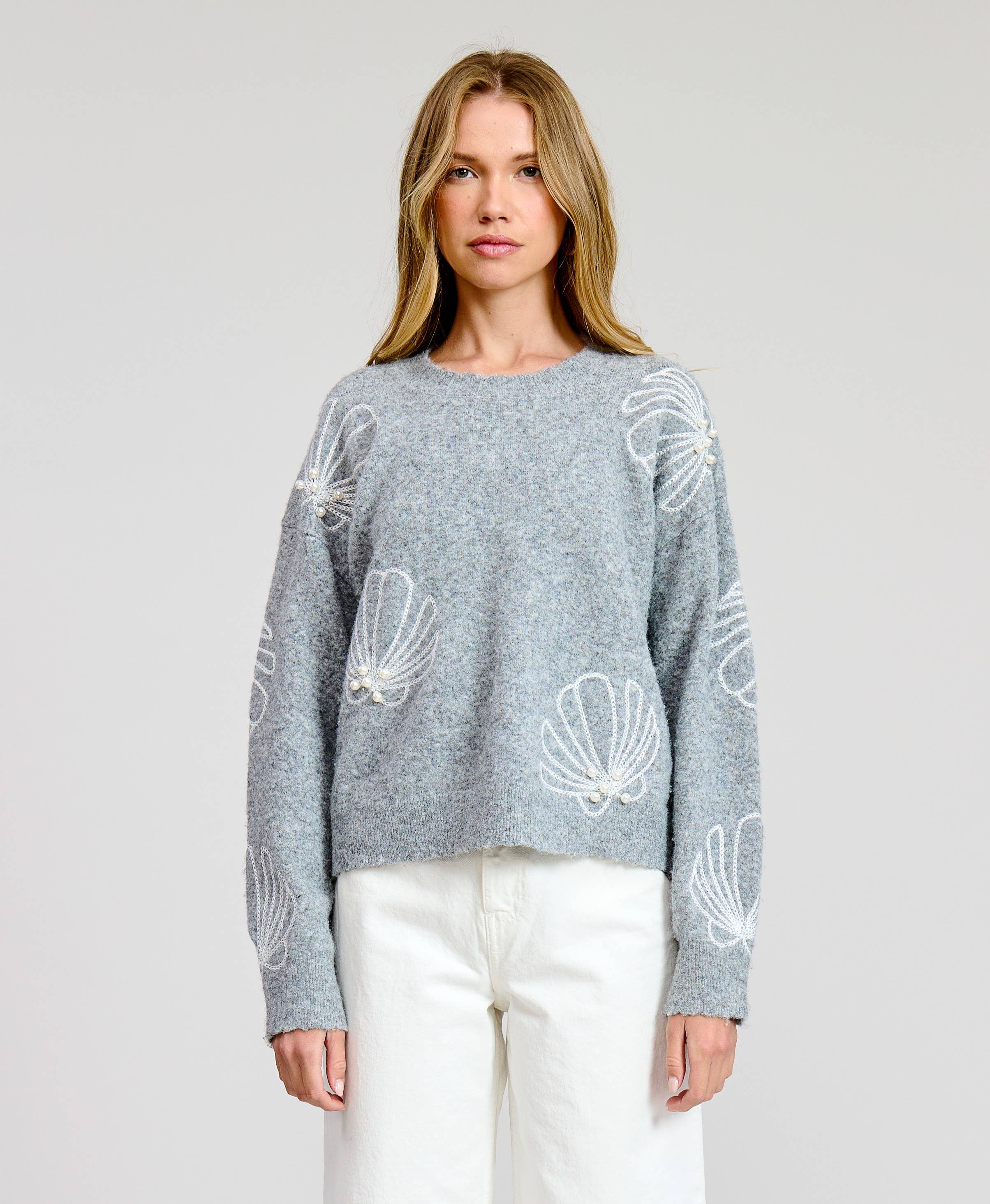 FLAT WHITE – wholesale Pullovertröja - Dam – Havsviskare Tröja Pullover3