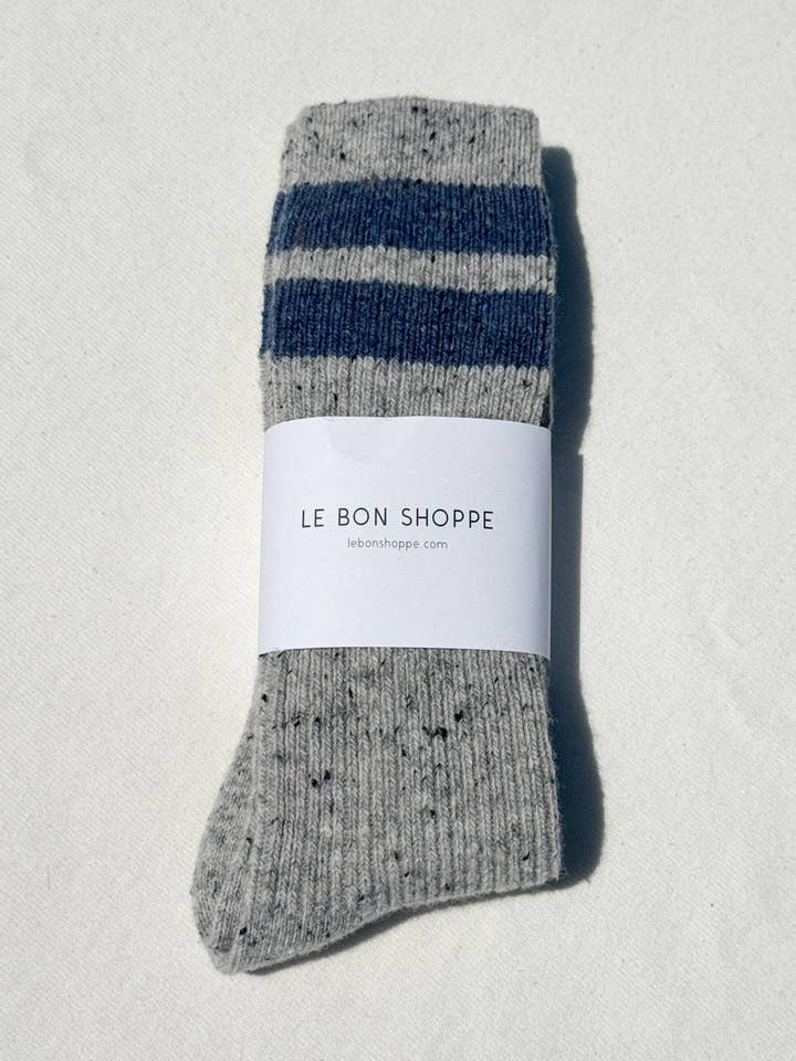 Le Bon Shoppe - Wholesale Socks - Women's - Snow Varsity Socks (wholesale)6