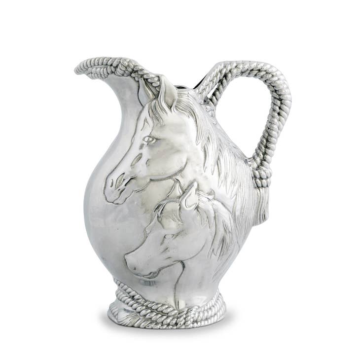 Horse and Rope Pitcher for wholesale by Arthur Court
