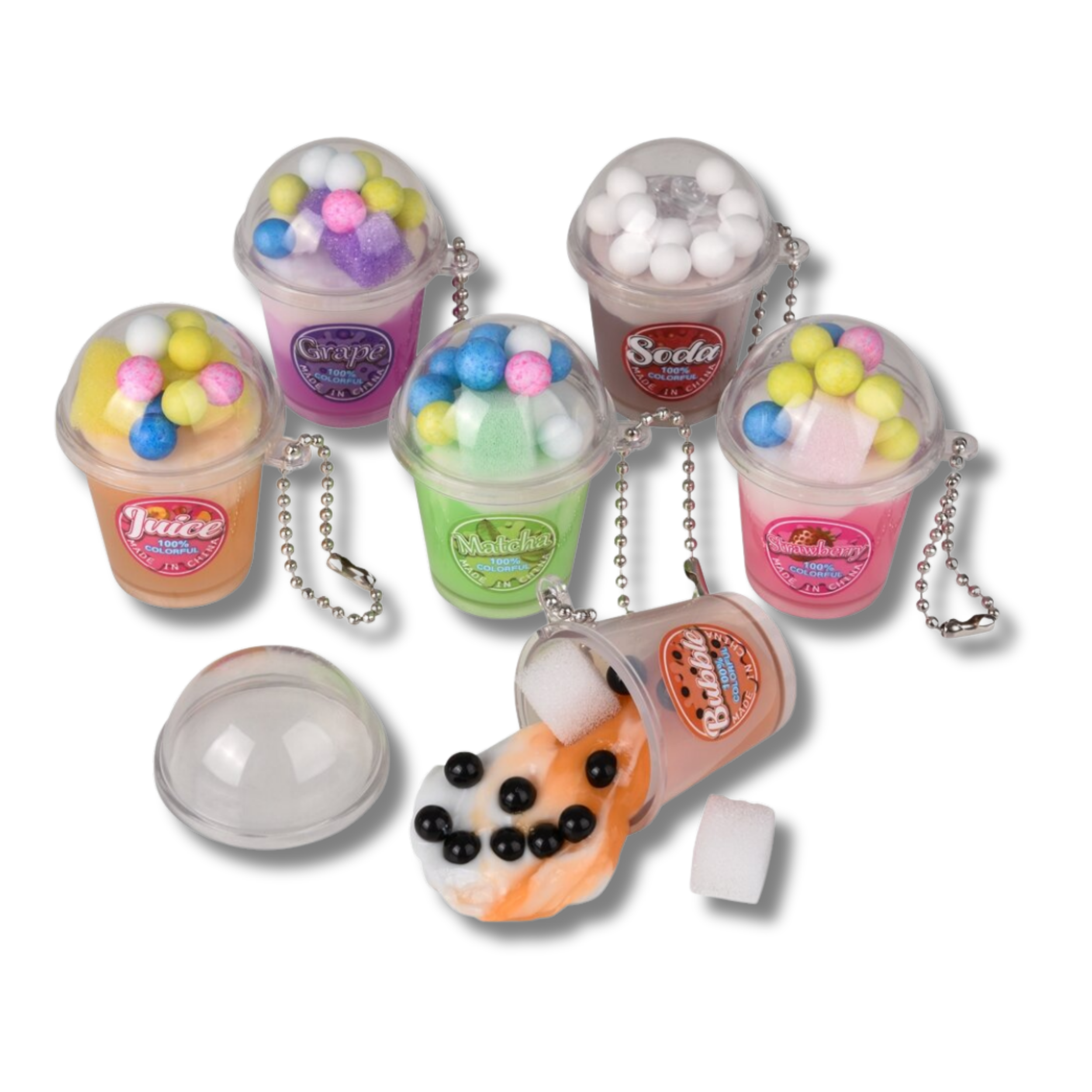 Pagdee Kids Juniors - Wholesale Putty/Slime - Kids - Holiday Décor Squishy Mini Cup Slime For Kids - Assorted1