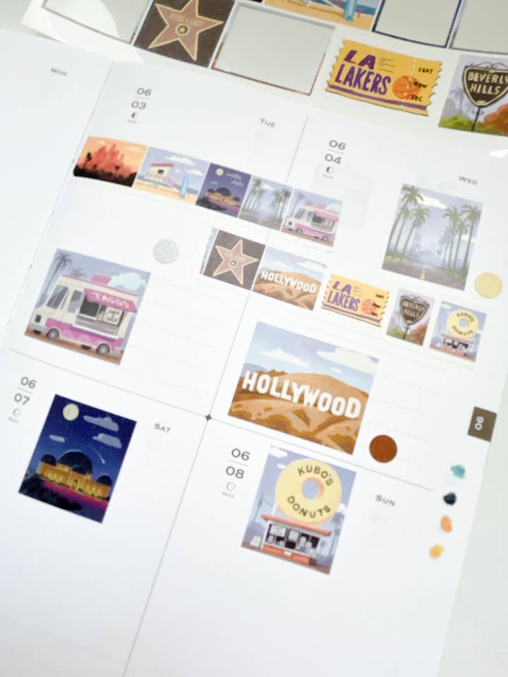 Kuboandlucy Stationery Co | Fita Washi de Los Angeles por atacado de Kuboandlucy Stationery Co