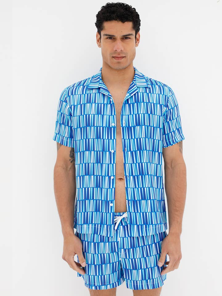 „NEREUS”/Shirt en korte broek voor wholesale door Tomy K.