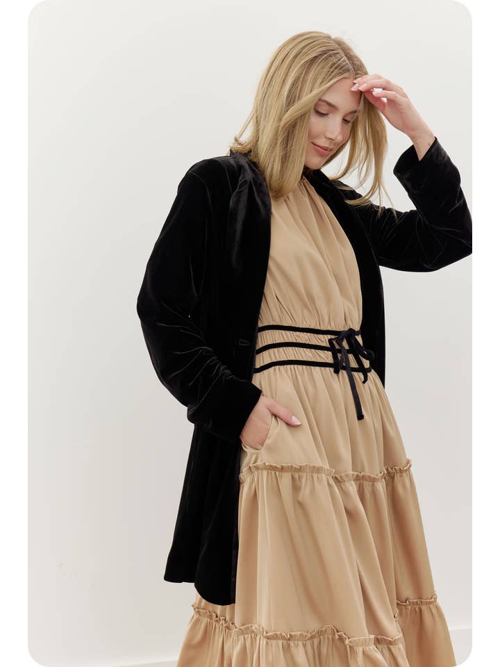 Strut & Bolt - Wholesale Pants – Women's - High-Waist Velvet Pants8