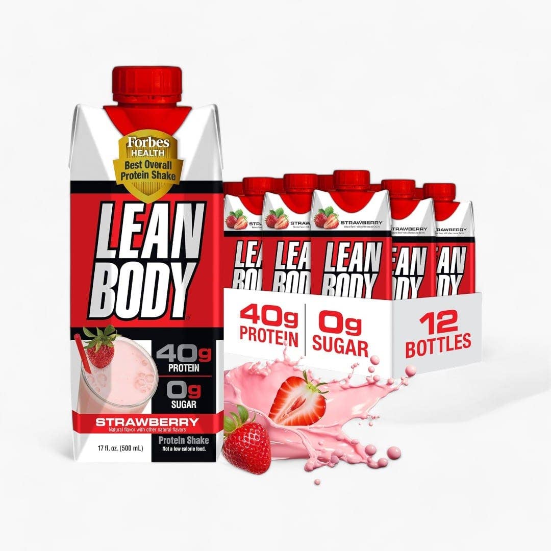 L&F Universal Goods – Großhandel Sport-/Energydrink – Lean Body Erdbeere 12/14Oz