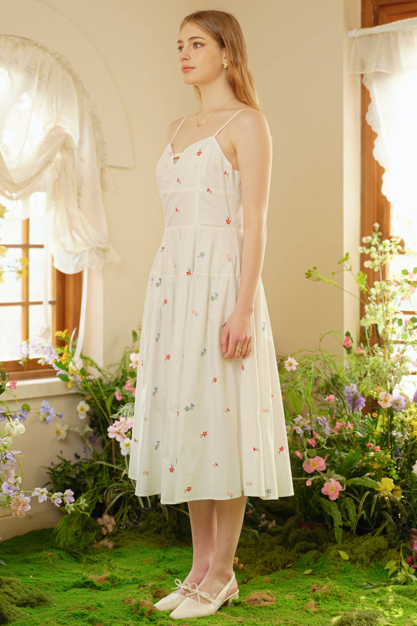 ROSIE POSIE - Wholesale Dress - Women's - RP2294 - Cotton Embroidered Dress2