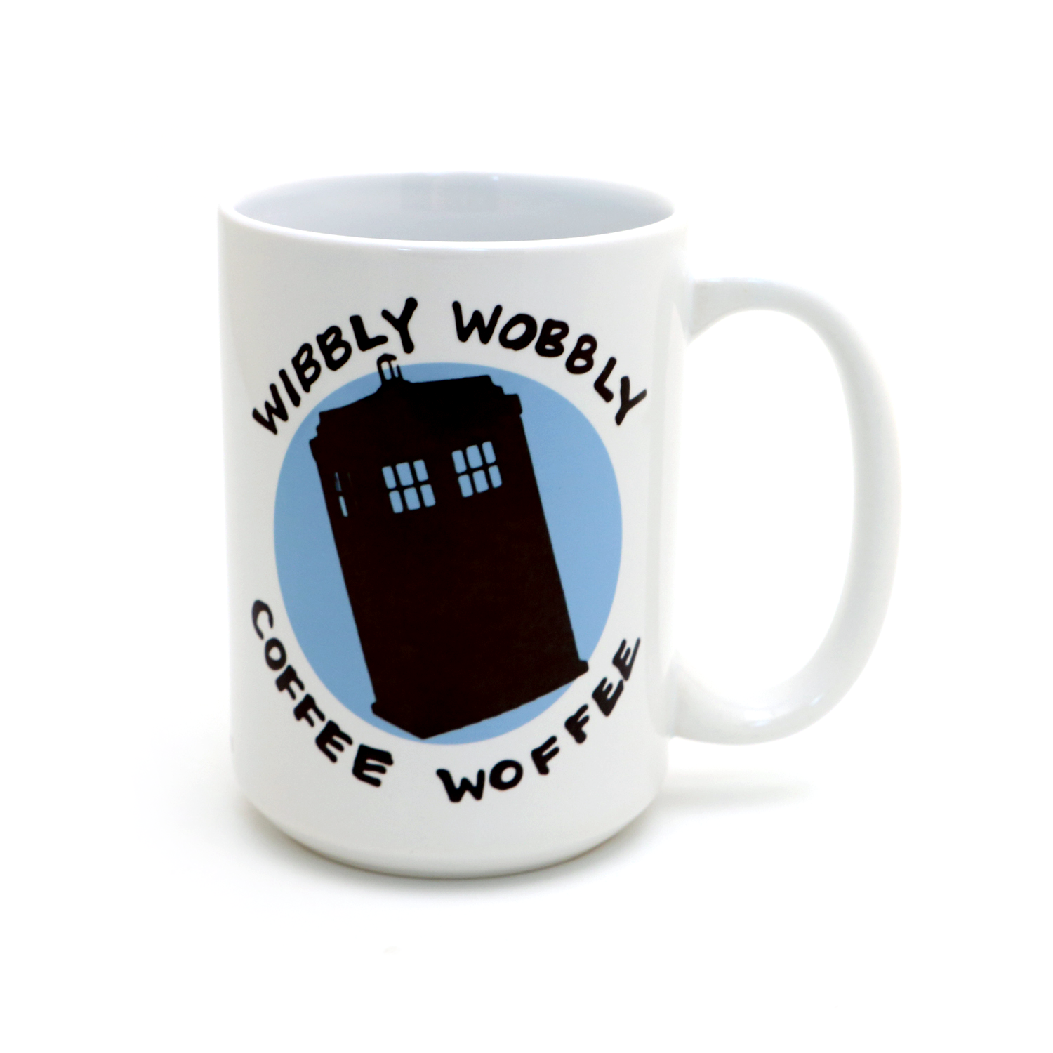 Lenny Mud – Großhandel Kaffeebecher – Doctor Who 15 oz. Becher Wibbly Wobbly Coffee3