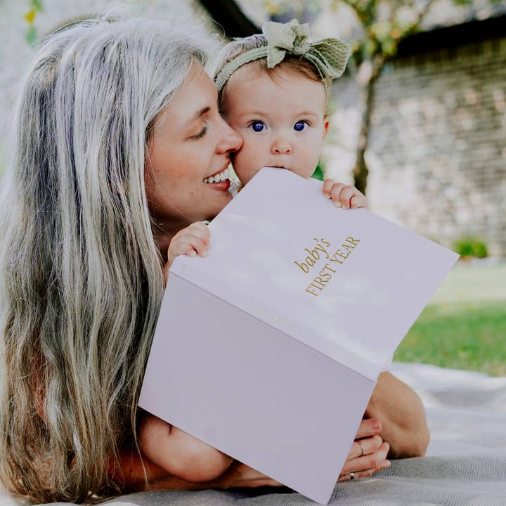 Duncan & Stone Paper Co. - Wholesale Memory Book - Kids & Baby - Baby's First Year Memory Book & Photo Album | Mother's Day19
