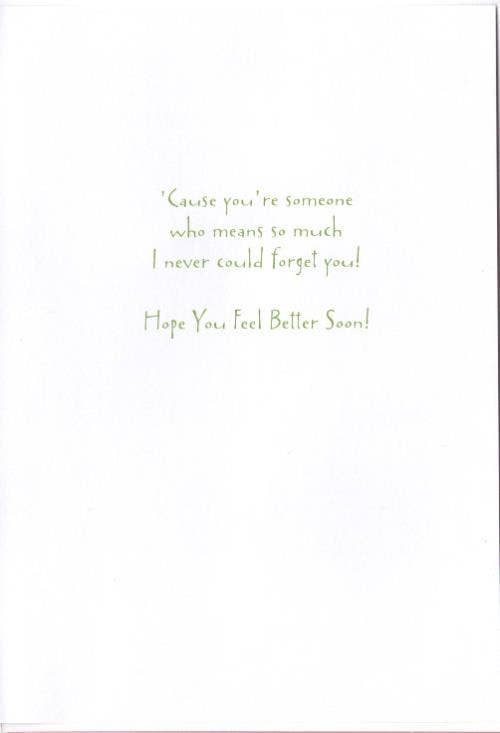 DICKENS INC. - Wholesale Get Well Card - Get Well General | GRTC | SM | 56165G1