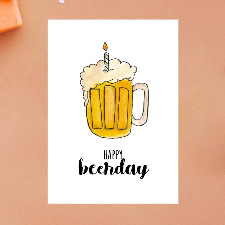 Happy Beerday for wholesale by Studio Loli