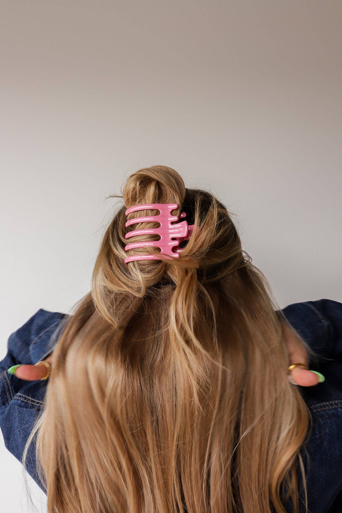 KAXI - Wholesale Hair Clip - Women's - KAXI WIDE LAY DOWN CLAW22