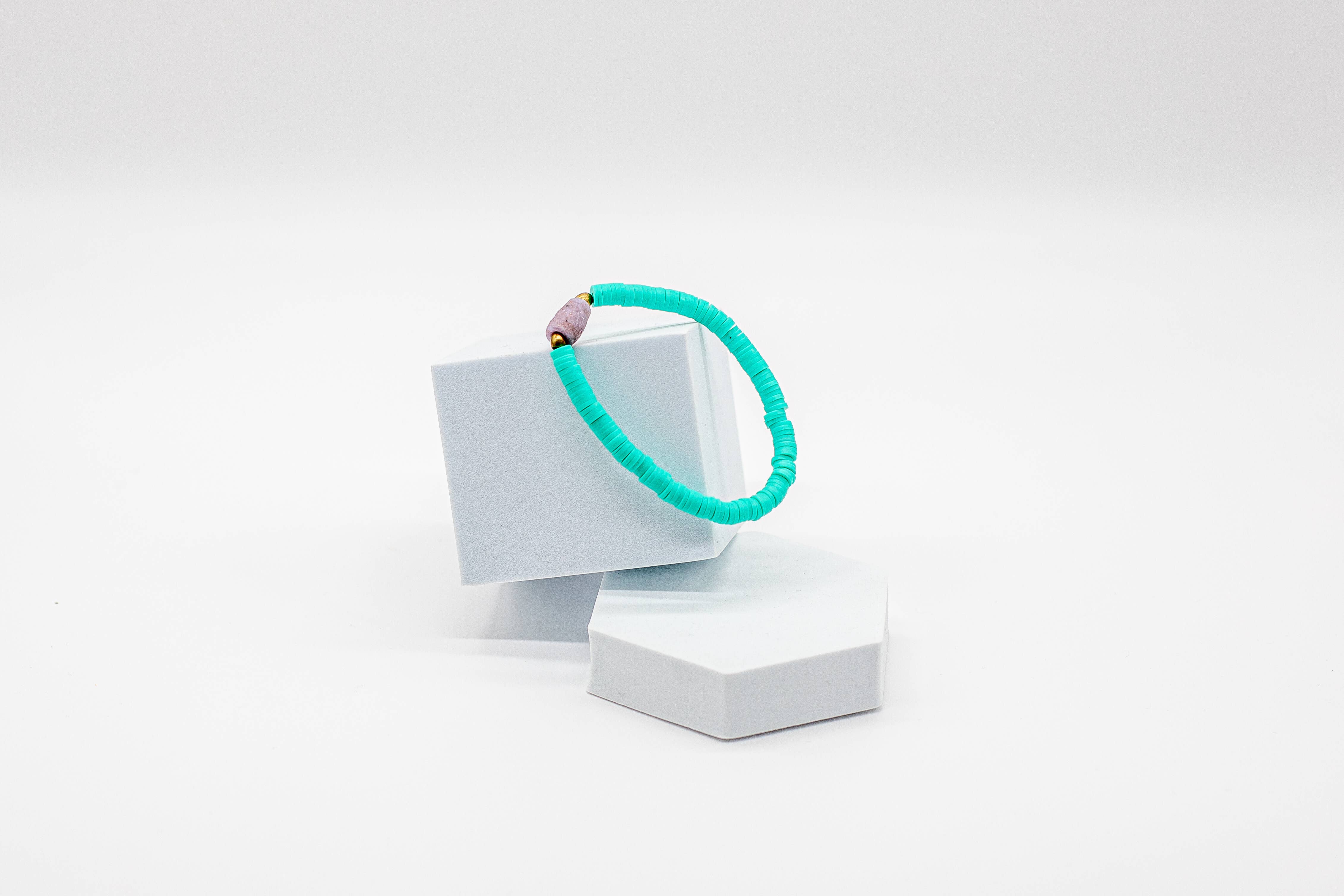 The Bead Project by TWOPU - Wholesale Beaded Bracelet - Vibe Bracelet | Heishi Beads & Recycled Glass Beads32