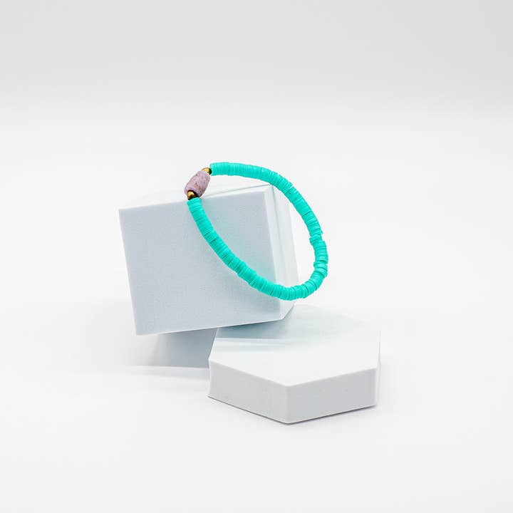 The Bead Project by TWOPU - Wholesale Beaded Bracelet - Vibe Bracelet | Heishi Beads & Recycled Glass Beads32