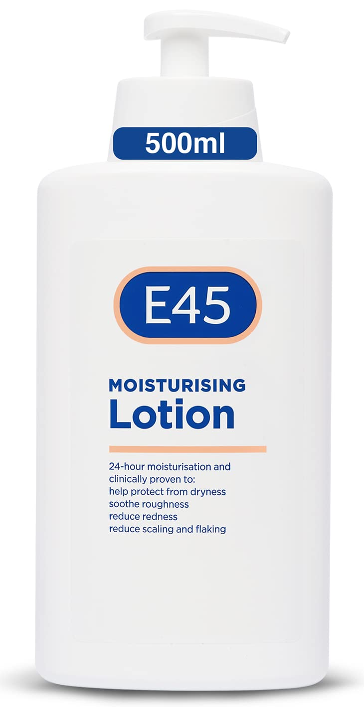 Bam Deals - Wholesale Body Cream/Lotion - E45 Dermatological Moisturising Lotion, 500 ml1