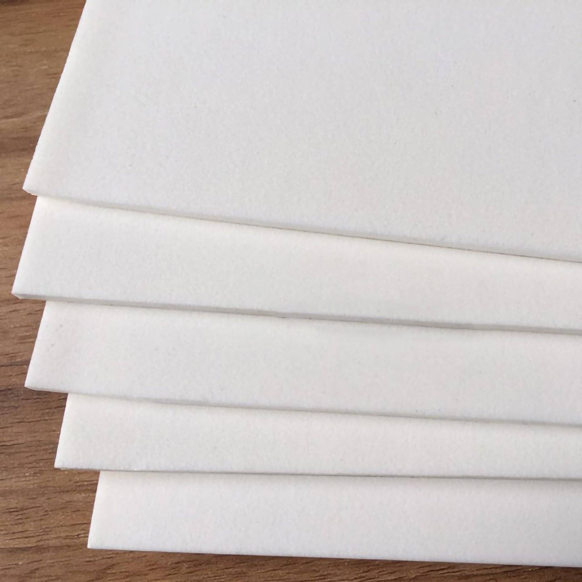 FIXTUREDISPLAYS - Wholesale Craft Supplies - White EVA foam sheets crafts 30 pack 9X12 inches 2mm paper card making craft DIY 15630-9x12-30PK5
