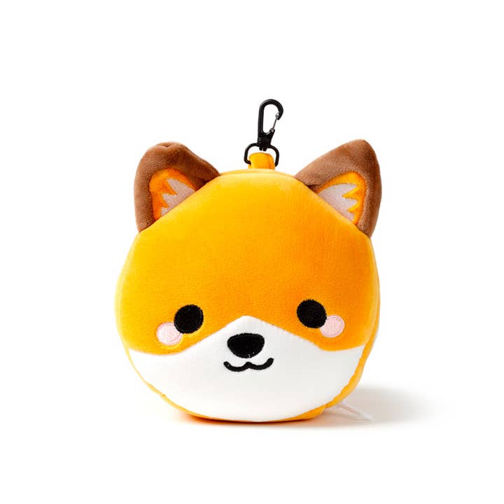 Puckator EU - Wholesale Travel Pillow - Relaxeazzz Adoramals Finnick the Fox Plush Travel Pillow3