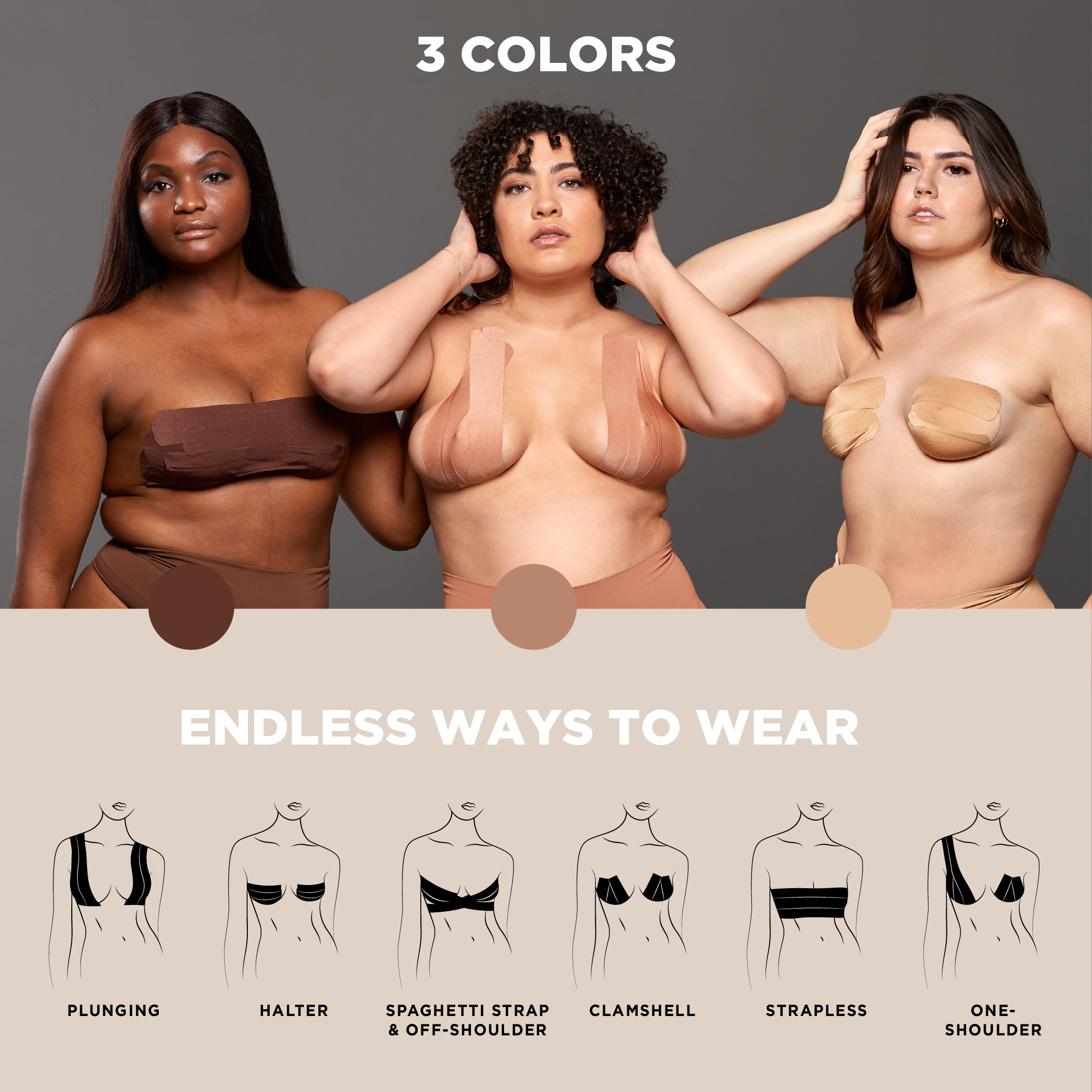 Nippies - Wholesale Mode/borsttape - Dames - Nippies Voorgesneden Borsttape (12 Stuks)4