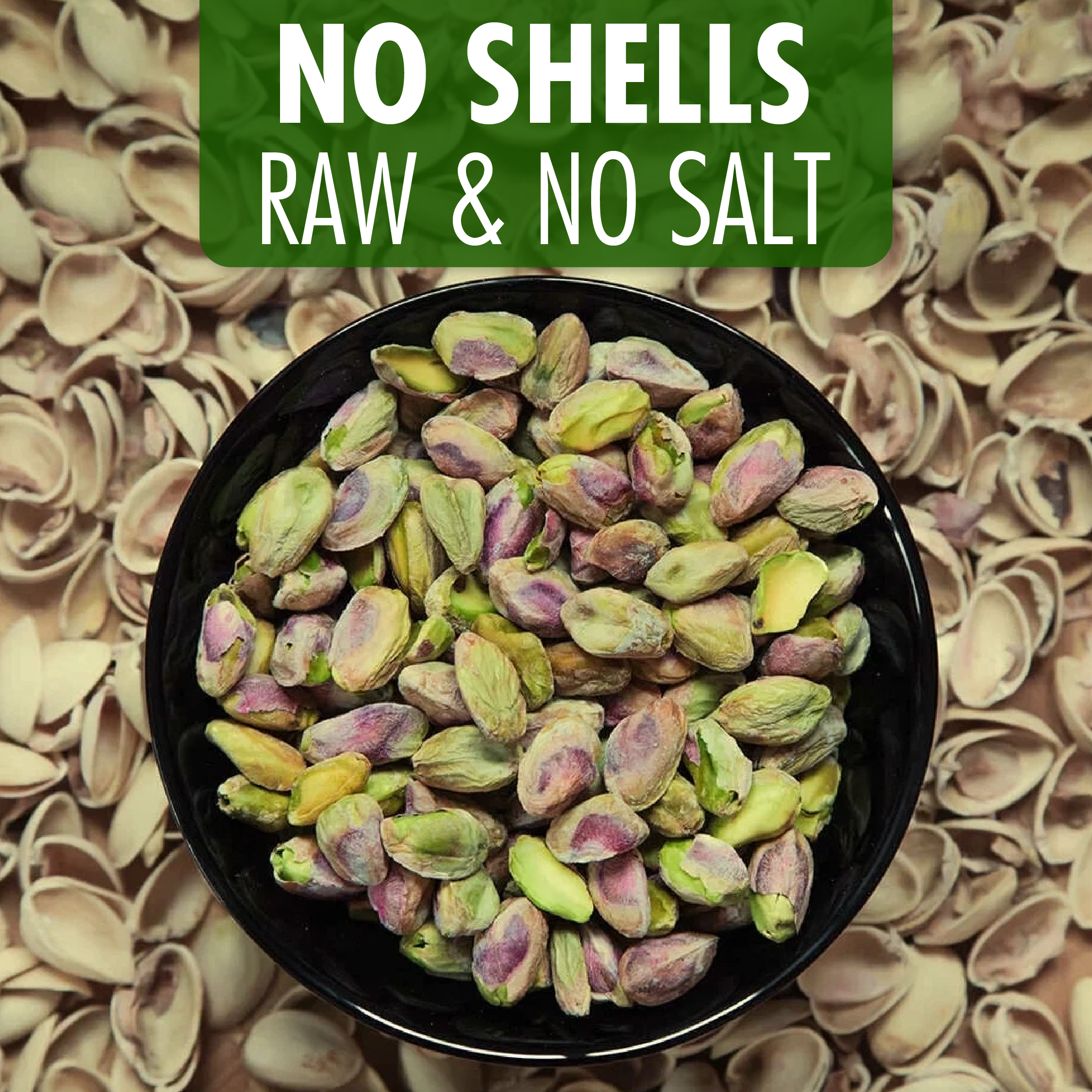 Hakan - Wholesale Nuts - Hakan Antep Pistachio, In Shell or Kernel in Vacuum Bag,22lb13