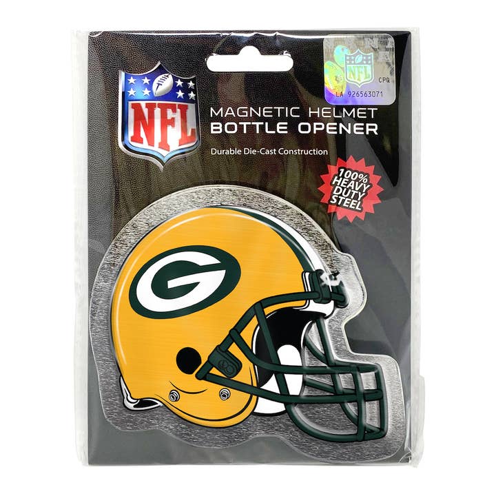 Party Animal, Inc. - Wholesale Bottle/Wine Opener - Green Bay Packers Helmet Bottle Opener