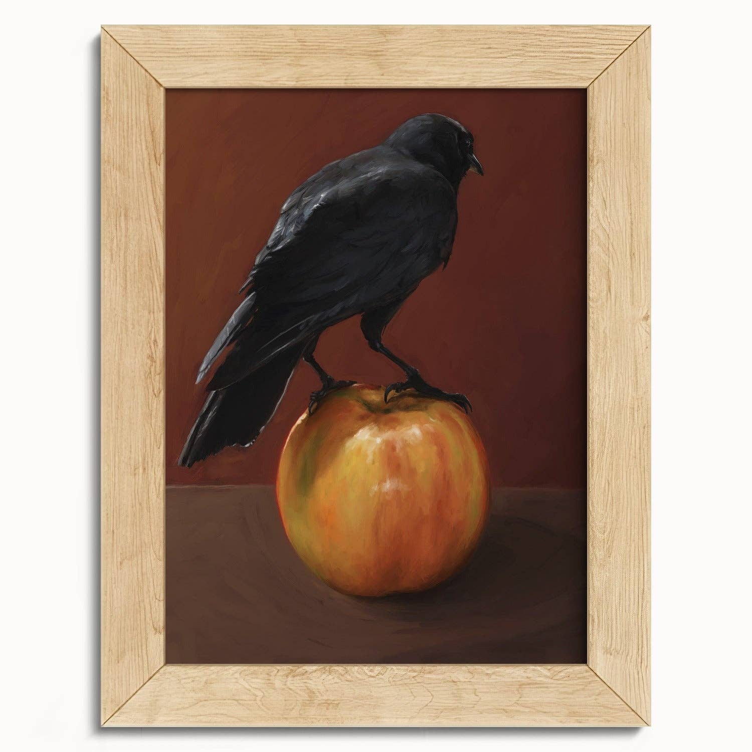 The Ugly Cat Studio - Wholesale Art Print - Moody City Crow Art Print8