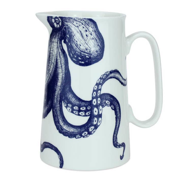 Cream Cornwall – wholesale Jug – Bone China Octopus Jugs