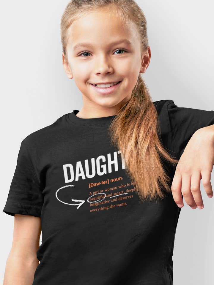 Daughter Logo 2.0 Matching Family T-shirt for wholesale by Tony by Toni