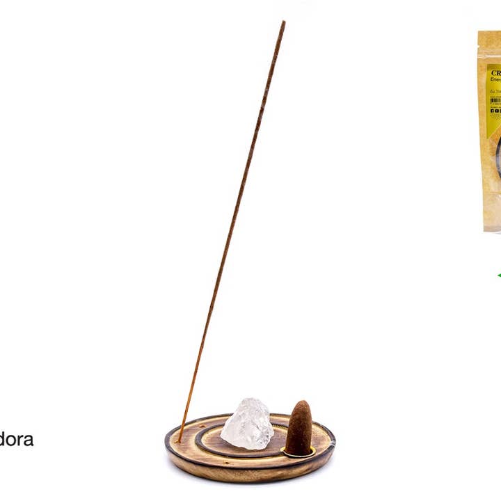 Esoterica Arte - Wholesale Incense - Porta Inc. Round Glass 10cm (3 pcs)
