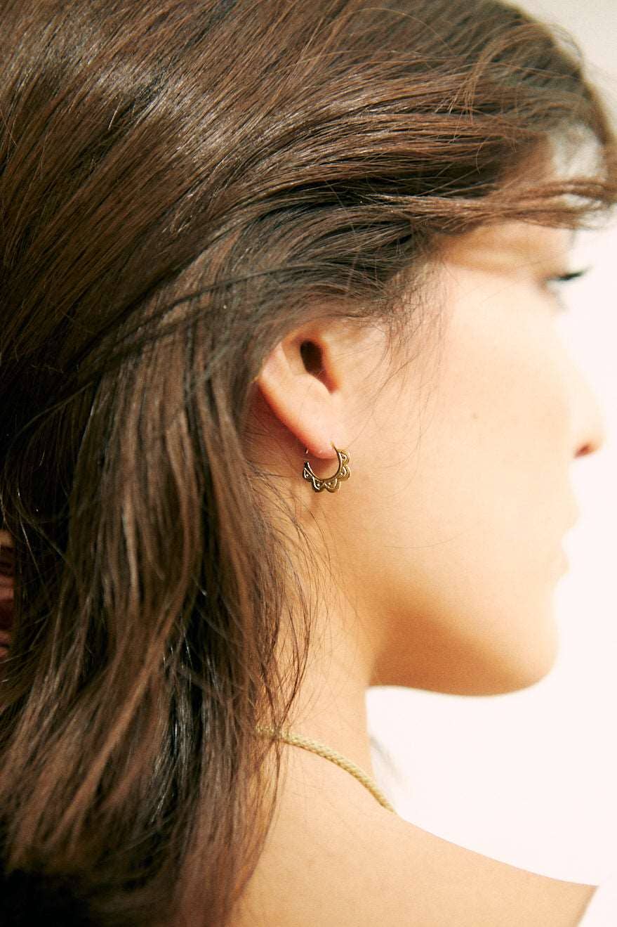 Ombre Claire – Großhandel Hoops – MINI TCHATCHAT-Kreolen2