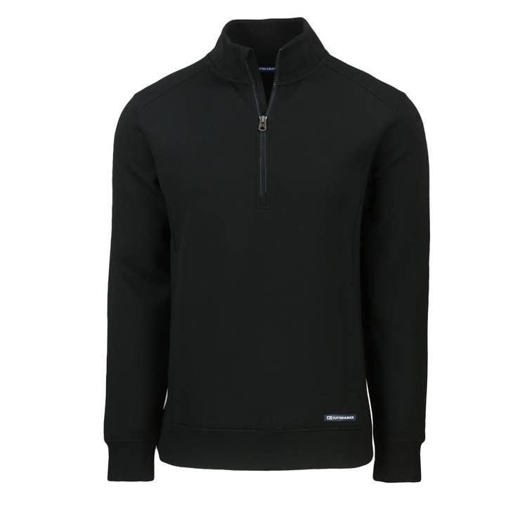 Cutter & Buck - Wholesale Sweatshirt - Men's - Cutter & Buck Roam Eco Recycled Quarter Zip Mens Pullover0
