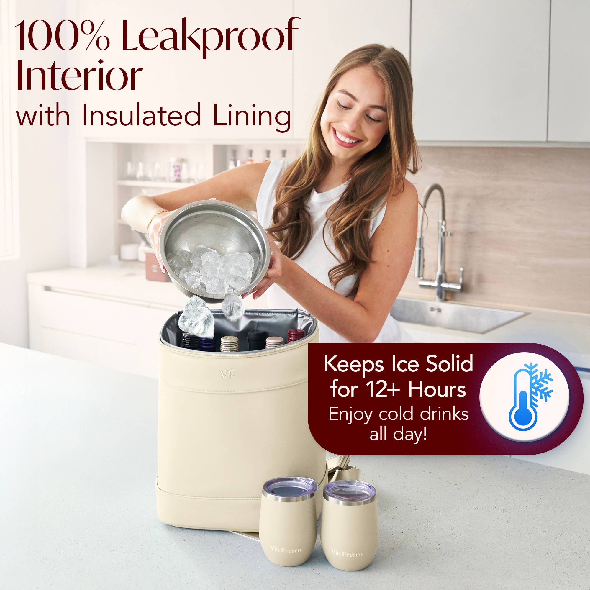 Vin Fresco - Vente Glacière/sac isotherme - Sac à dos glacière isotherme Vin Fresco10