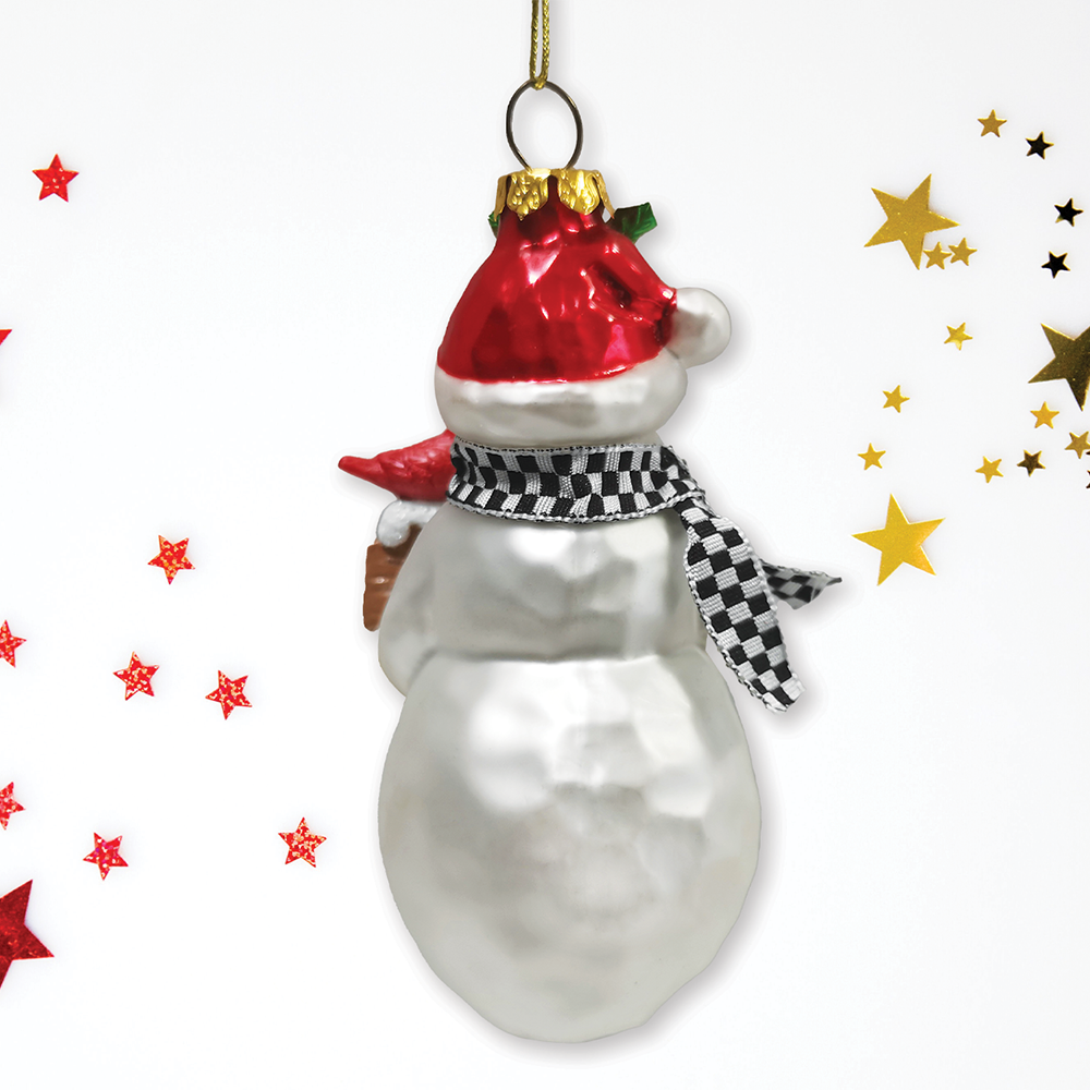OrnamentallyYou - Wholesale Ornament - Frosty Neighborhood Snowman Glass Christmas Ornament4