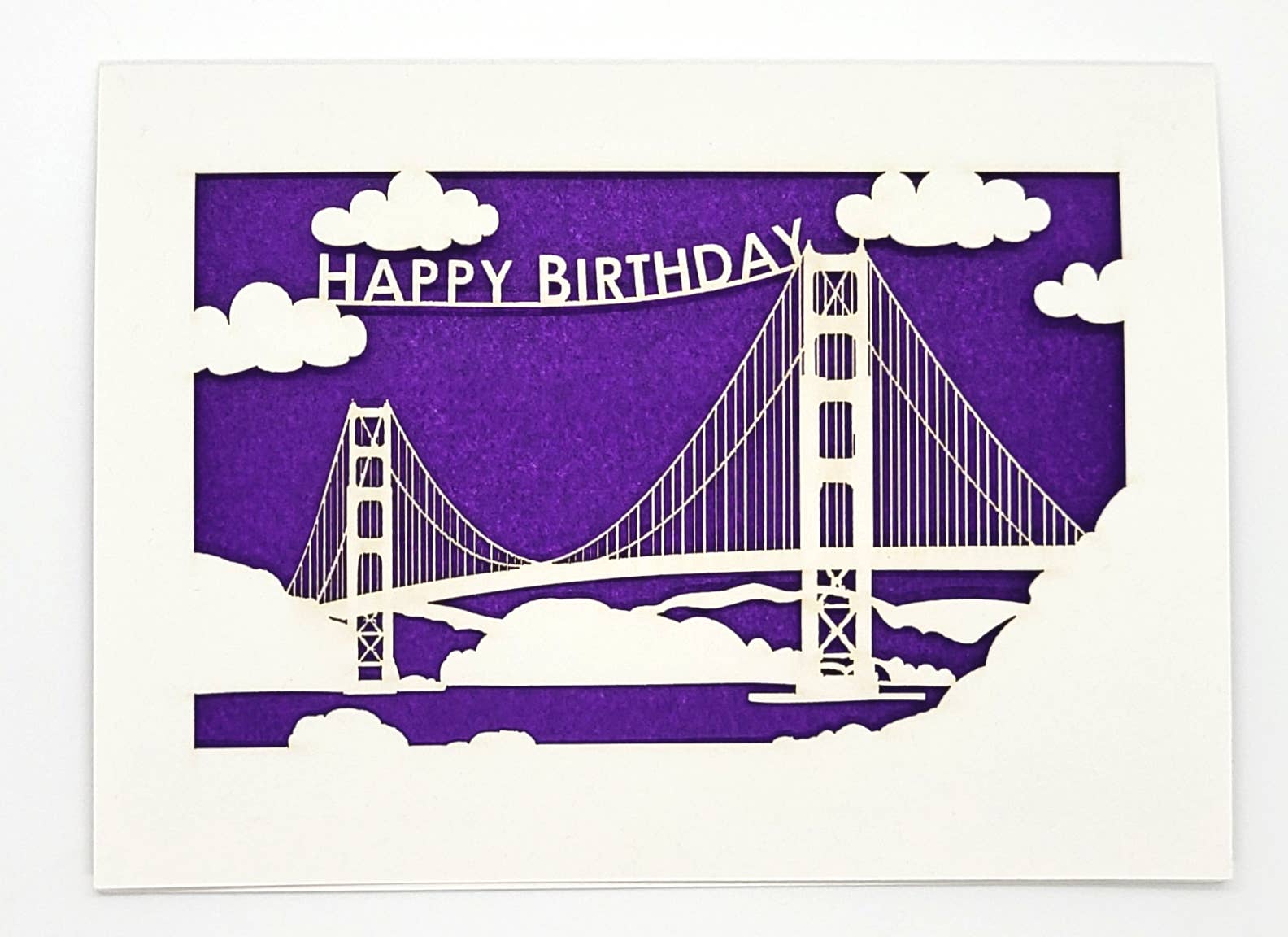 two hermanas - Wholesale Birthday Card - Happy Birthday - Golden Gate Bridge Birthday Card3