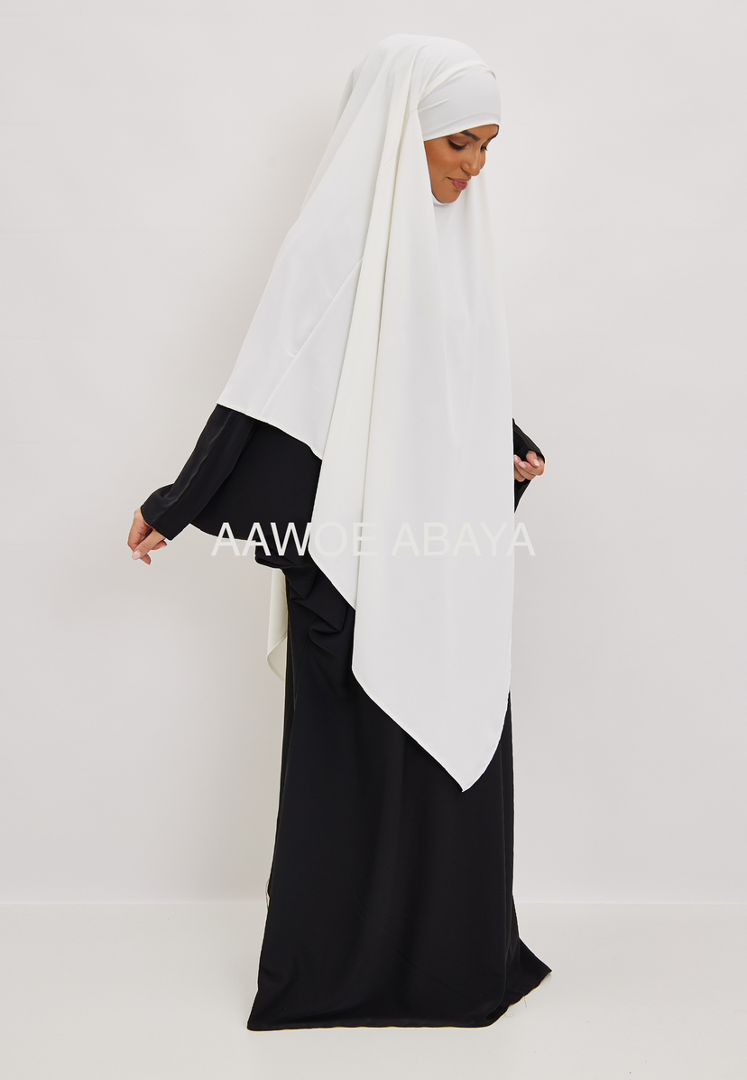 Aawoe Abaya - Vente Hijabs – femme - Khimar Maya Long Pointu - 2143-KH7