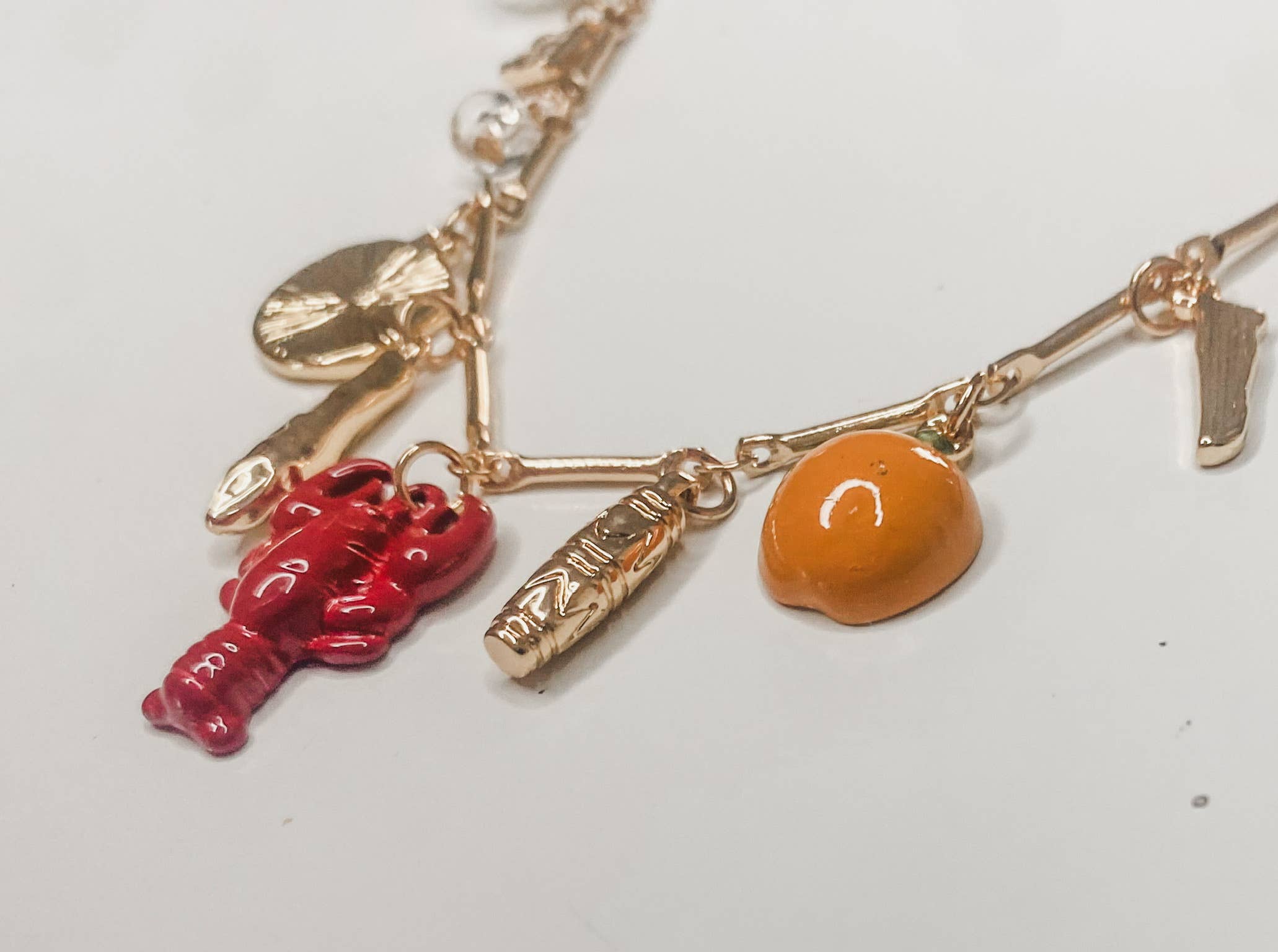 HoopLa - Wholesale Pendant/Charm Necklace - Sea & Sun Charm Necklace- Collection-Hand Made Chain, Charms0